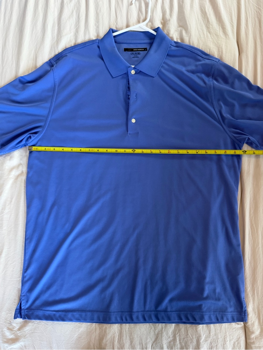 Greg Norman Collection Royal Blue Performance Polo